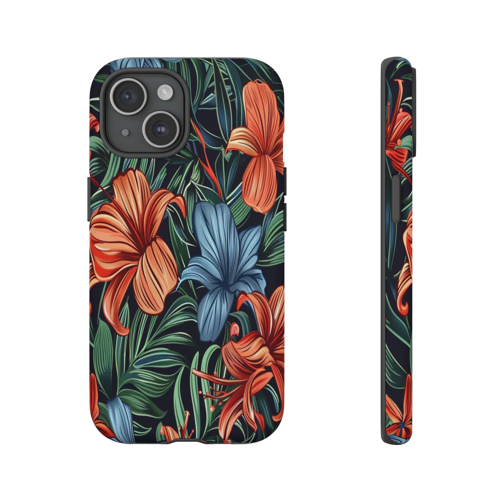 Tropical Red and Blue