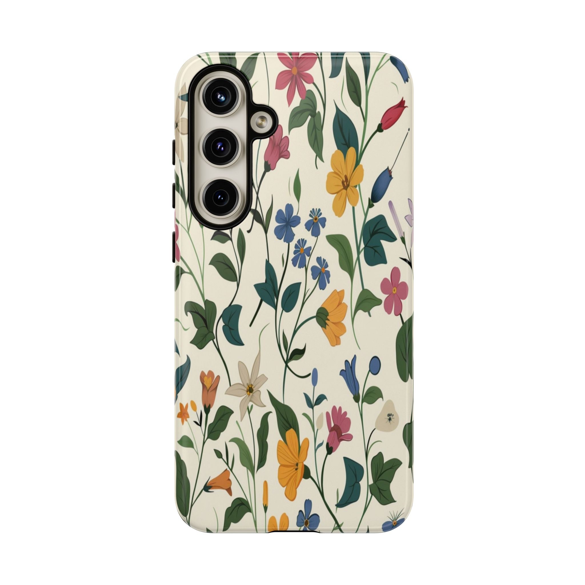 Vibrant Botanical Floral Pattern