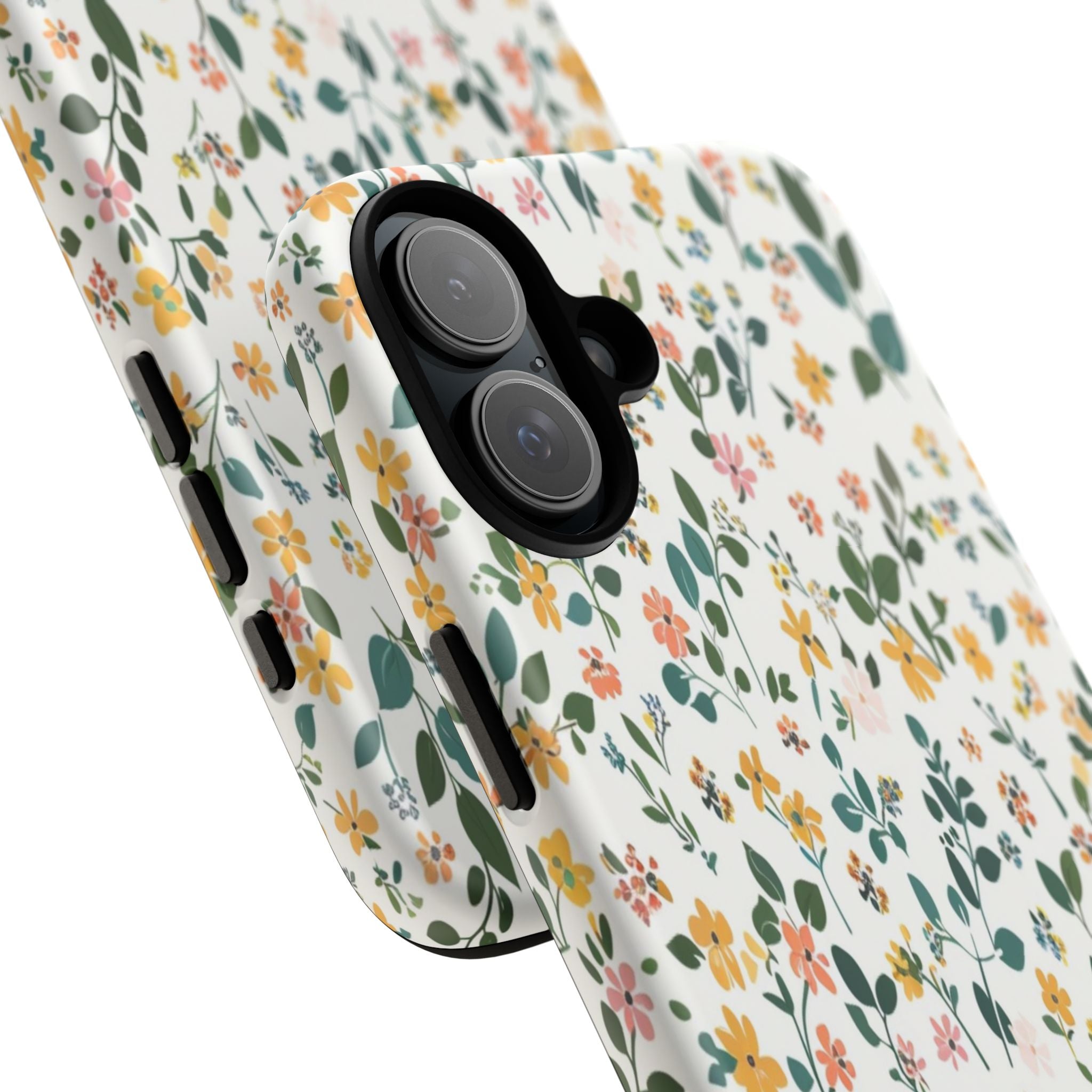 Pastel Leaves and Flowers Case