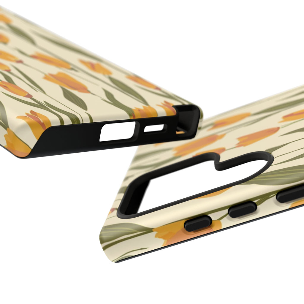 Yellow and Orange Tulips Case