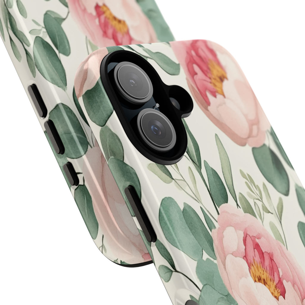 Soft Pink Peonies Case