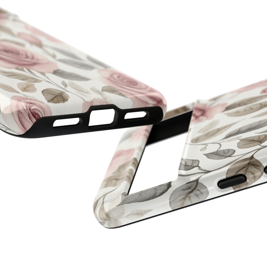 Elegant Watercolor Rose Case