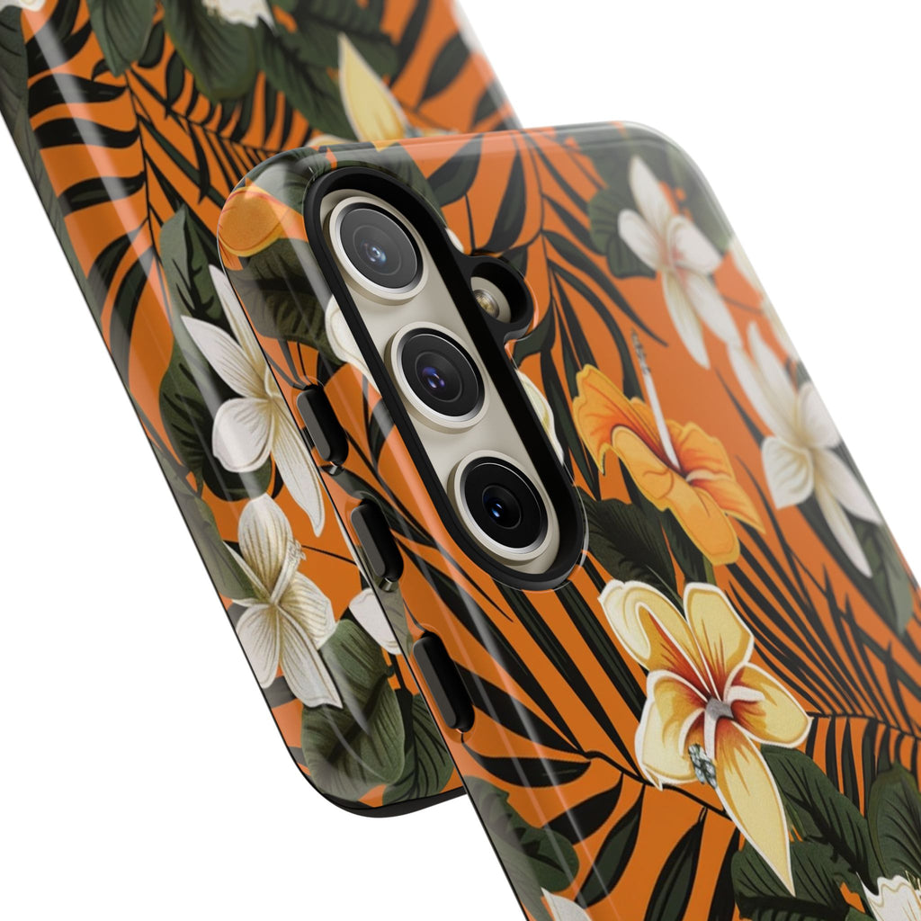 Vibrant Orange Tropical Case
