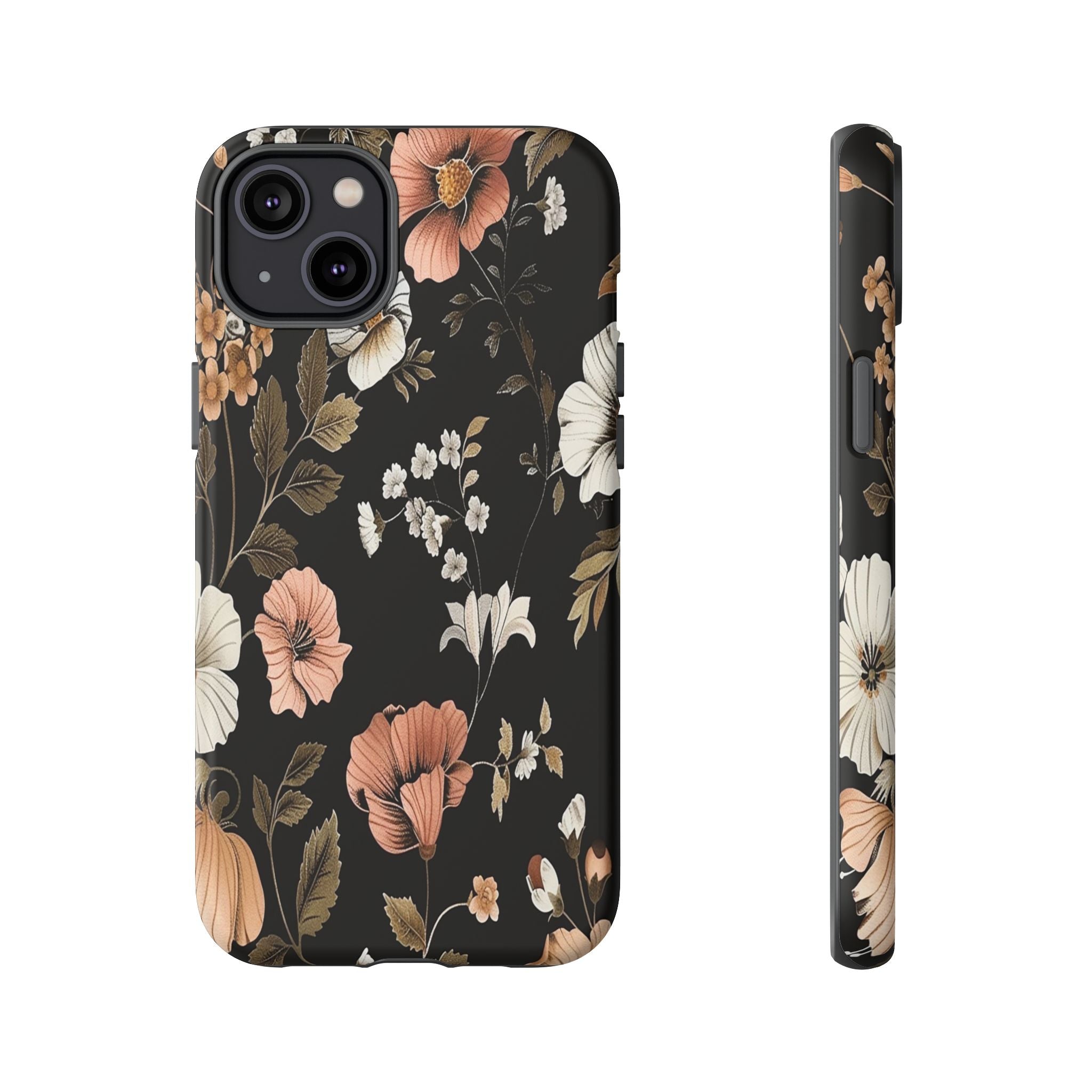 Peachy Cosmos on Black