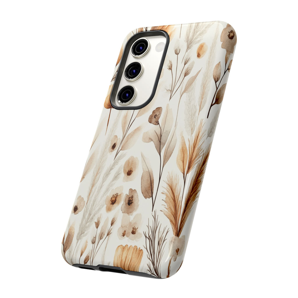 Dried Flowers Watercolor Case