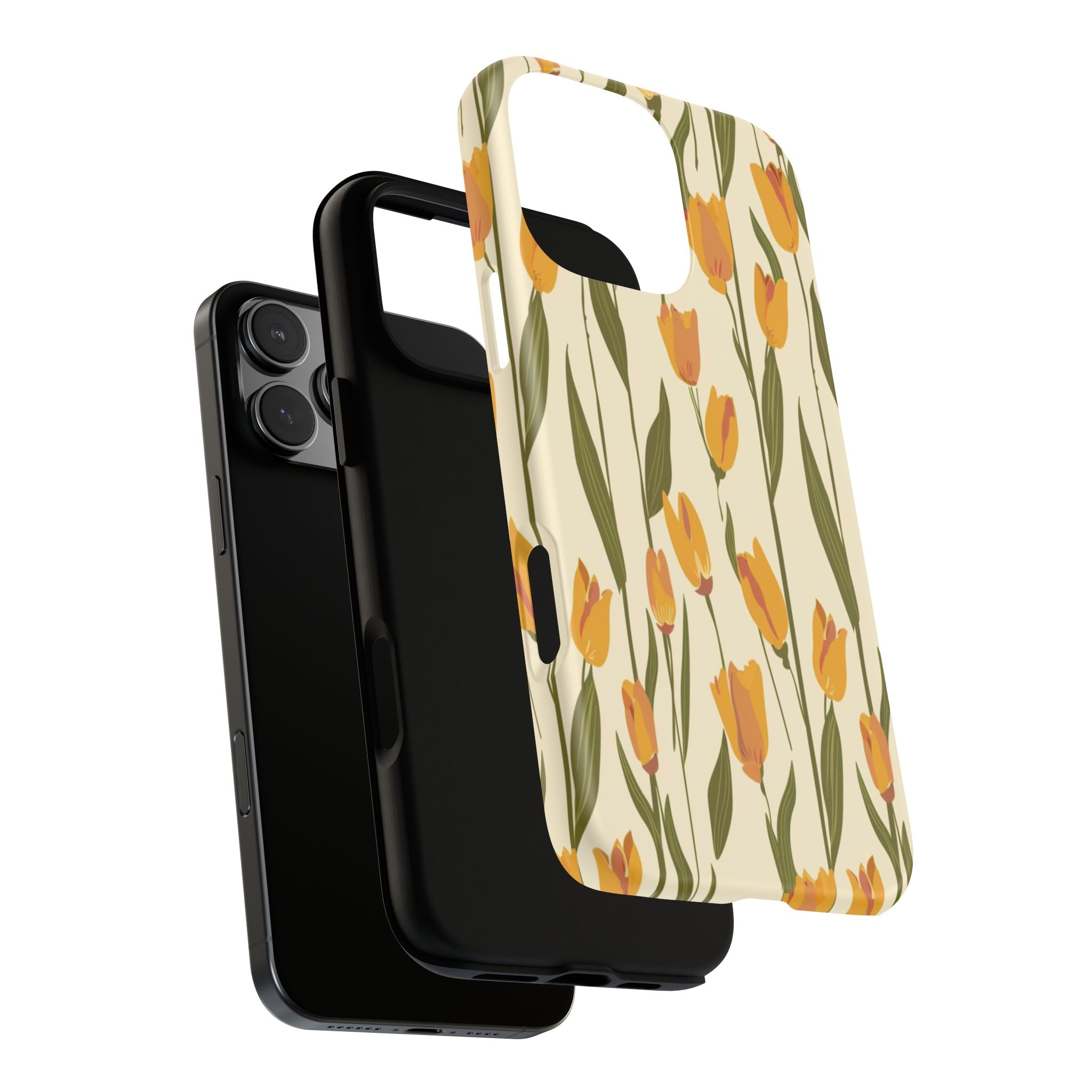 Yellow and Orange Tulips Case