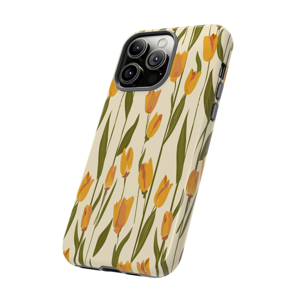Yellow and Orange Tulips Case