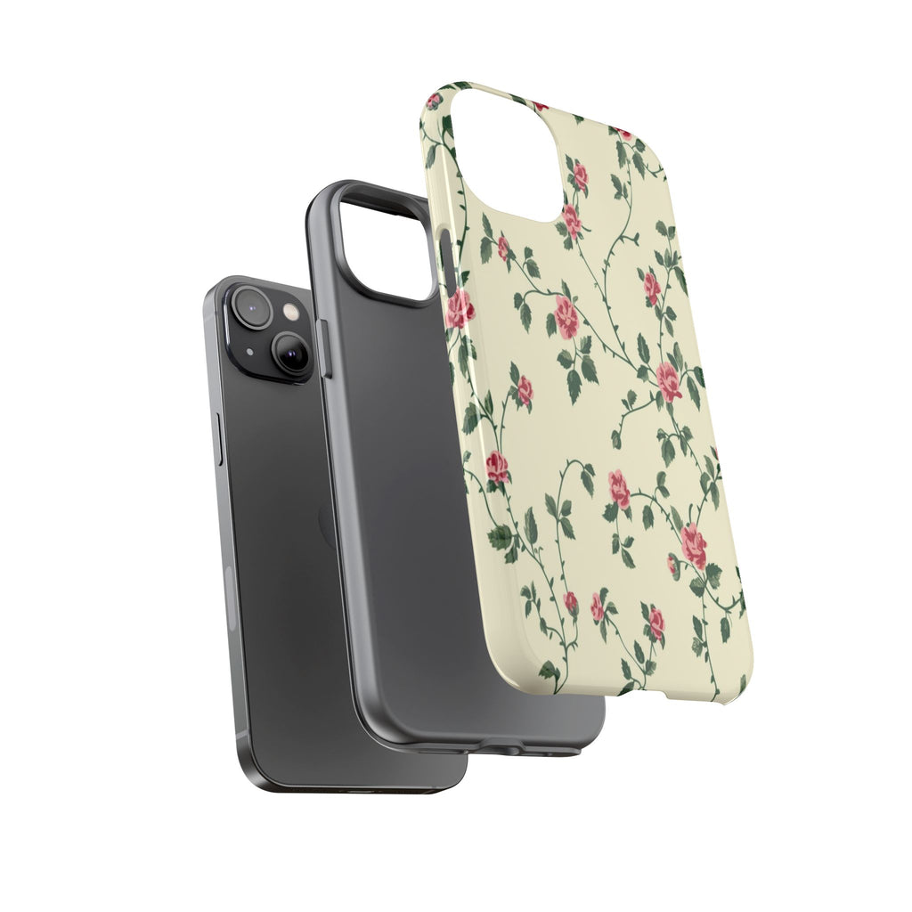 Elegant Pink Victorian Roses Case