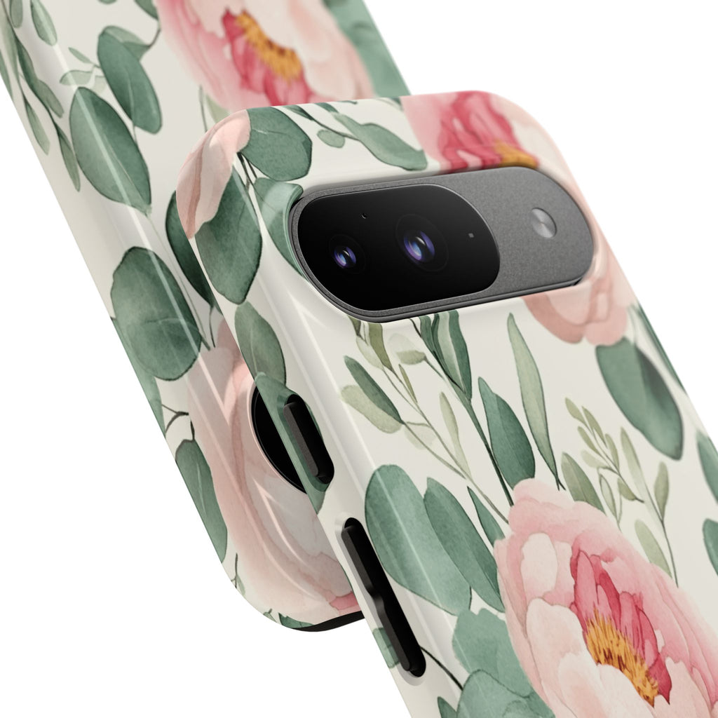 Soft Pink Peonies Case