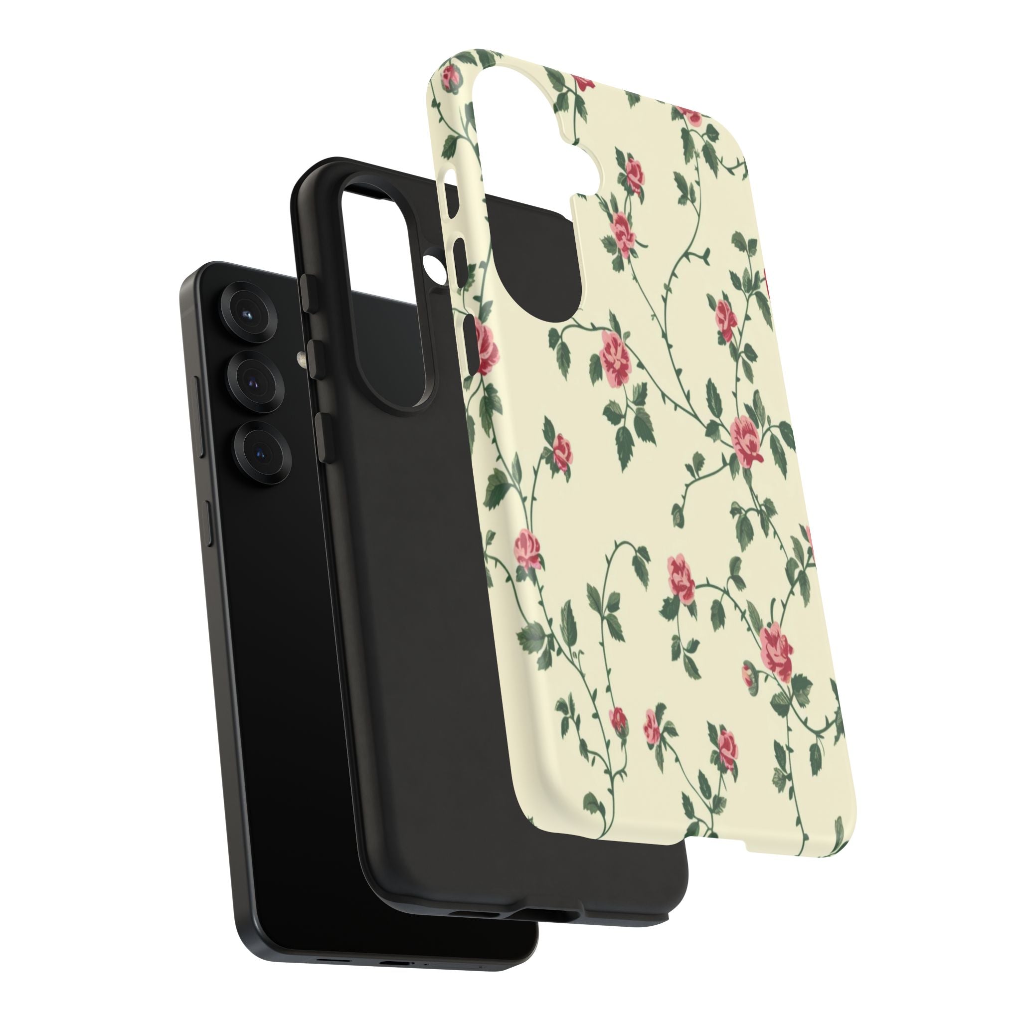 Elegant Pink Victorian Roses Case
