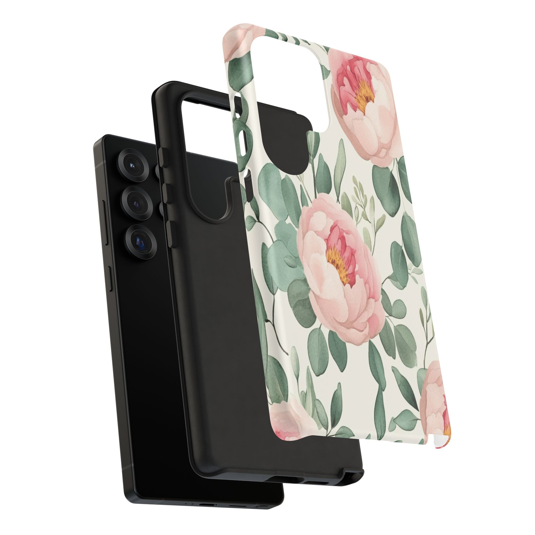 Soft Pink Peonies Case