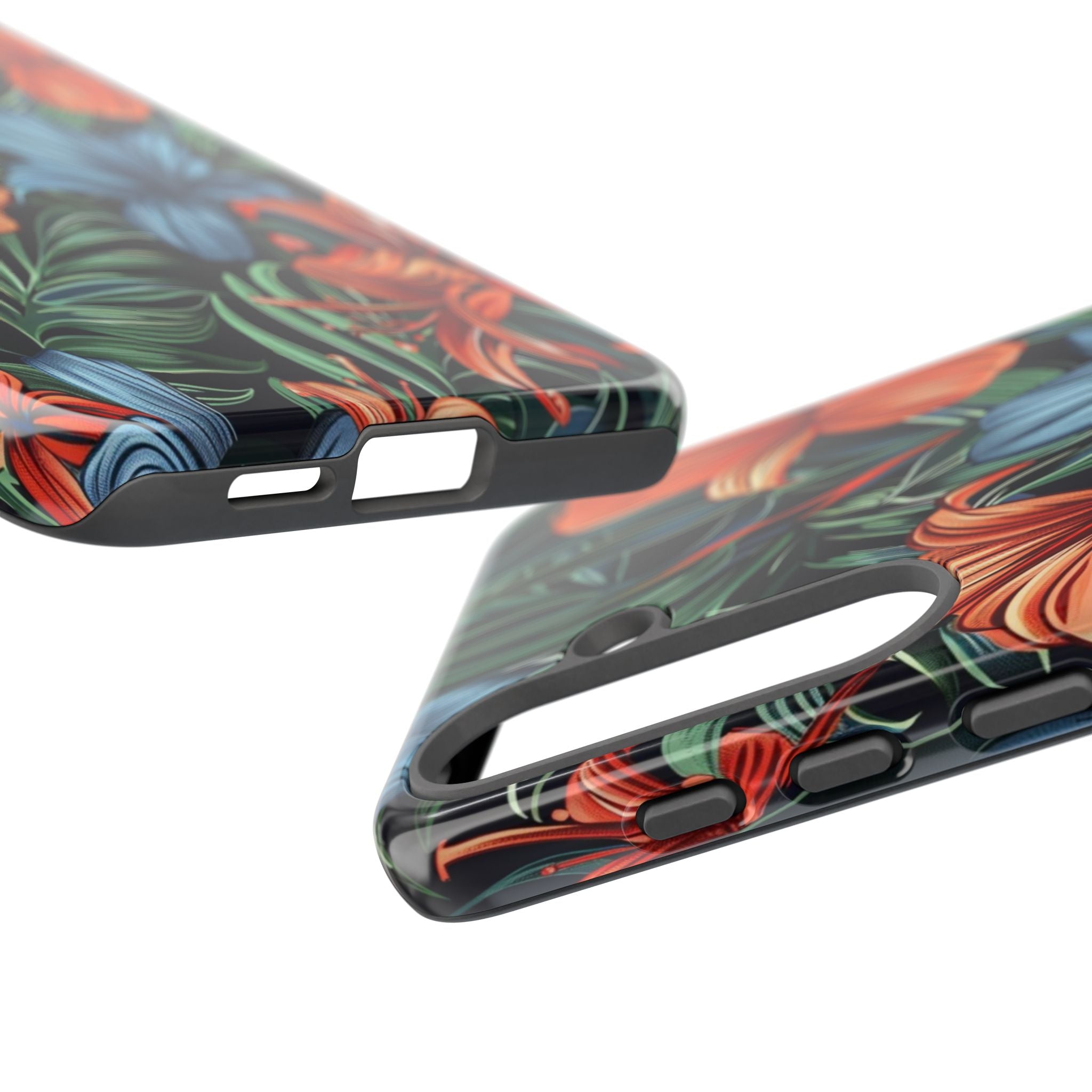 Tropical Red and Blue Case