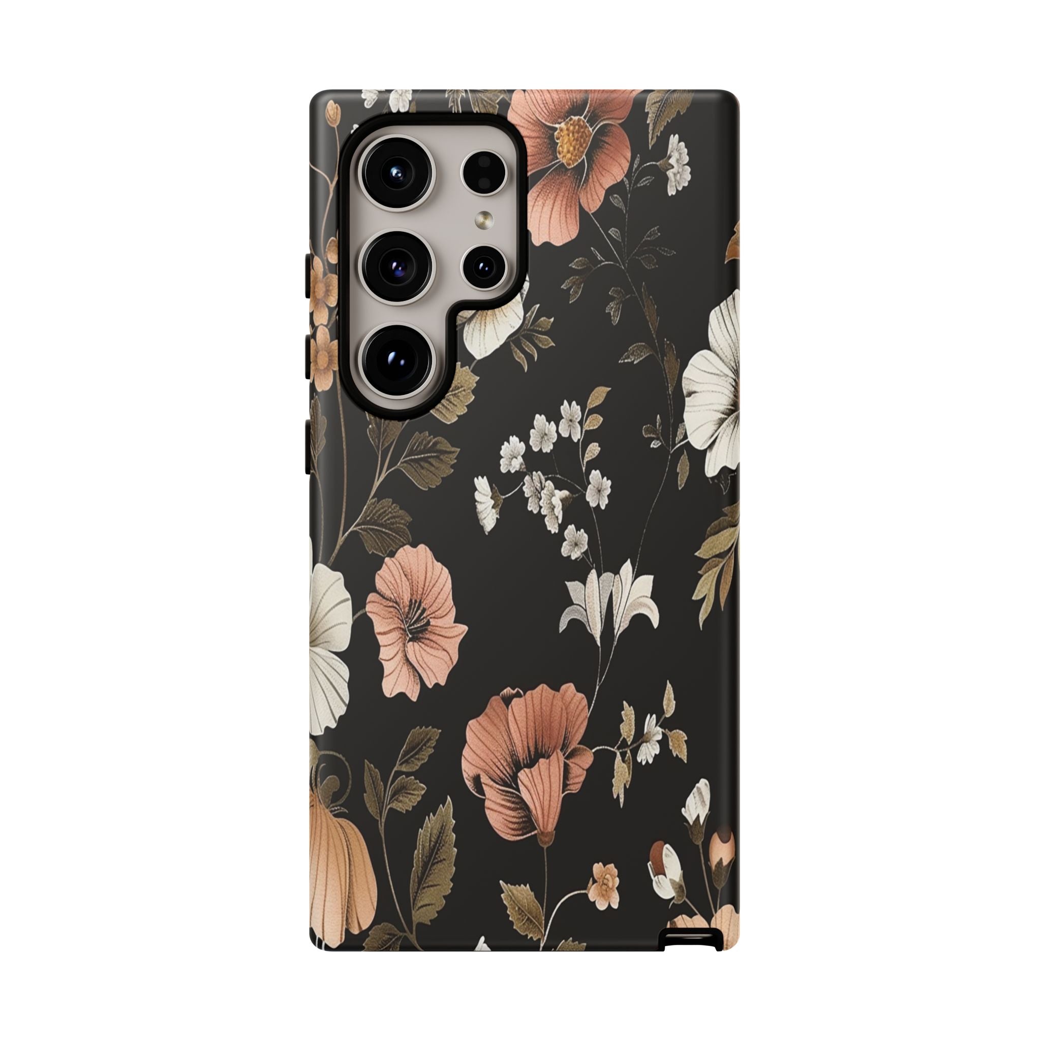 Peachy Cosmos on Black