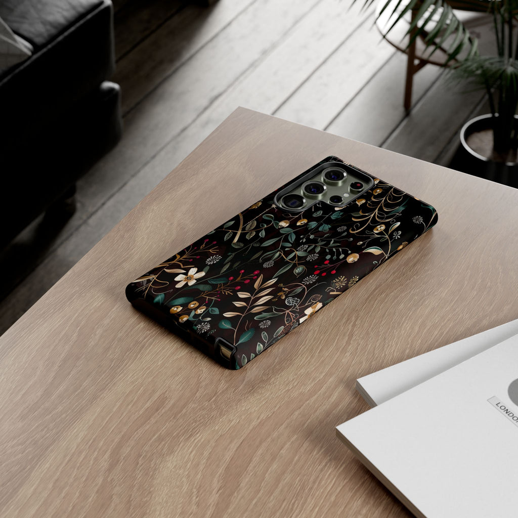 Dark Leafy Case