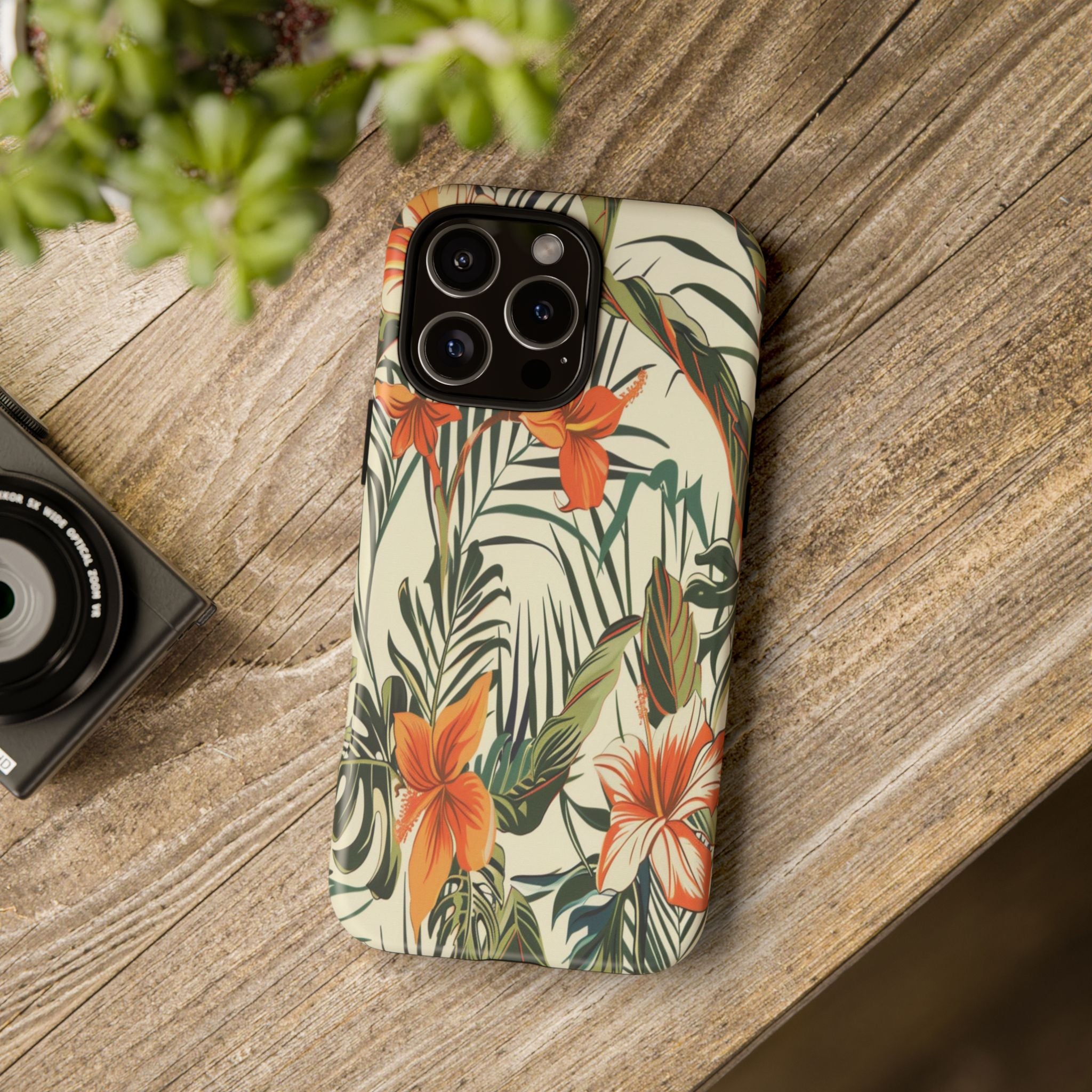 Tropical Hibiscus Garden Case